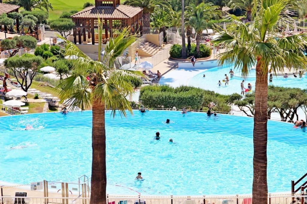 Dans Un Cadre D'Exception, Vue Mer Panoramique A Agay Cote D'Azur, Village Vacances Cap Esterel, T2 Avec Jardin, Golf, Climatisation, Wifi, 5 Piscines Saint-Raphaël Extérieur photo