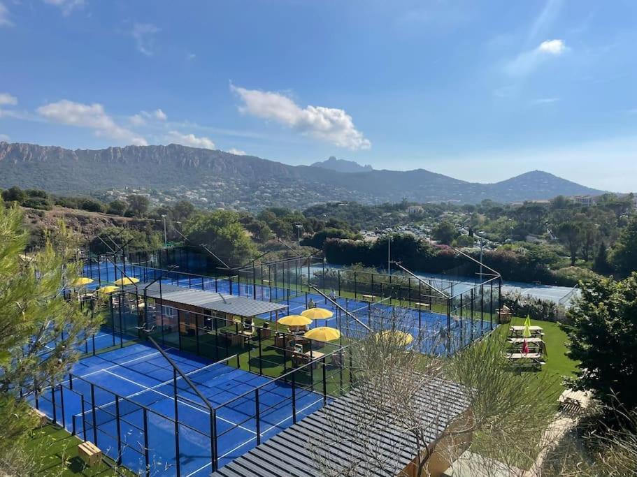 Dans Un Cadre D'Exception, Vue Mer Panoramique A Agay Cote D'Azur, Village Vacances Cap Esterel, T2 Avec Jardin, Golf, Climatisation, Wifi, 5 Piscines Saint-Raphaël Extérieur photo