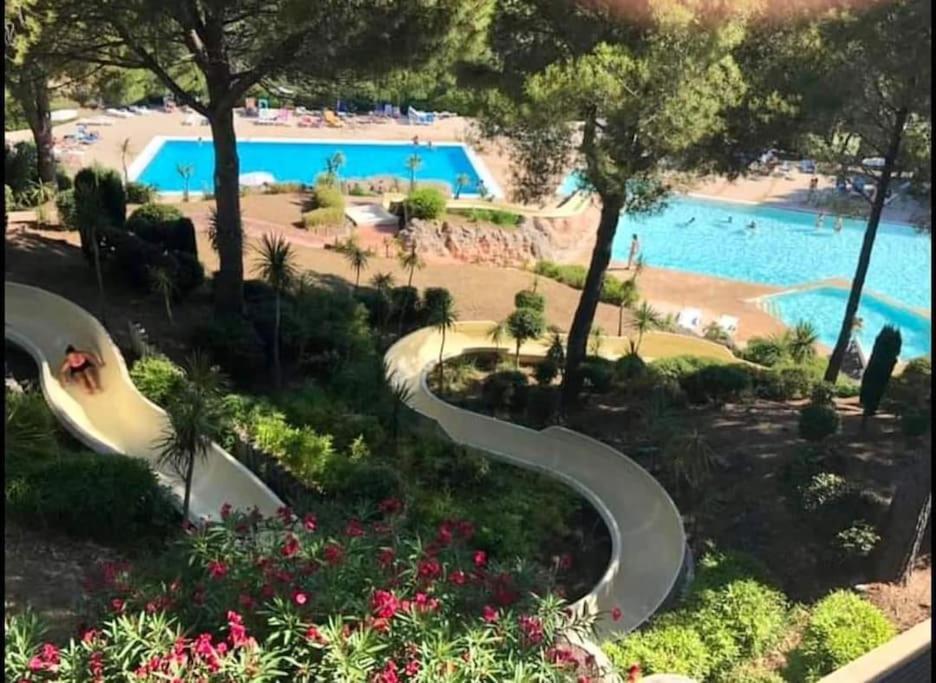 Dans Un Cadre D'Exception, Vue Mer Panoramique A Agay Cote D'Azur, Village Vacances Cap Esterel, T2 Avec Jardin, Golf, Climatisation, Wifi, 5 Piscines Saint-Raphaël Extérieur photo